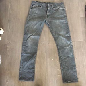 Levi 510 Gray Skinny Jeans